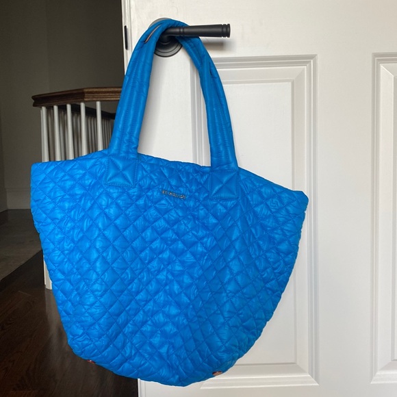 NWOT MZ Wallace Medium metro tote blue - Picture 2 of 6
